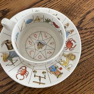 Vintage taltos fortune telling tea cup